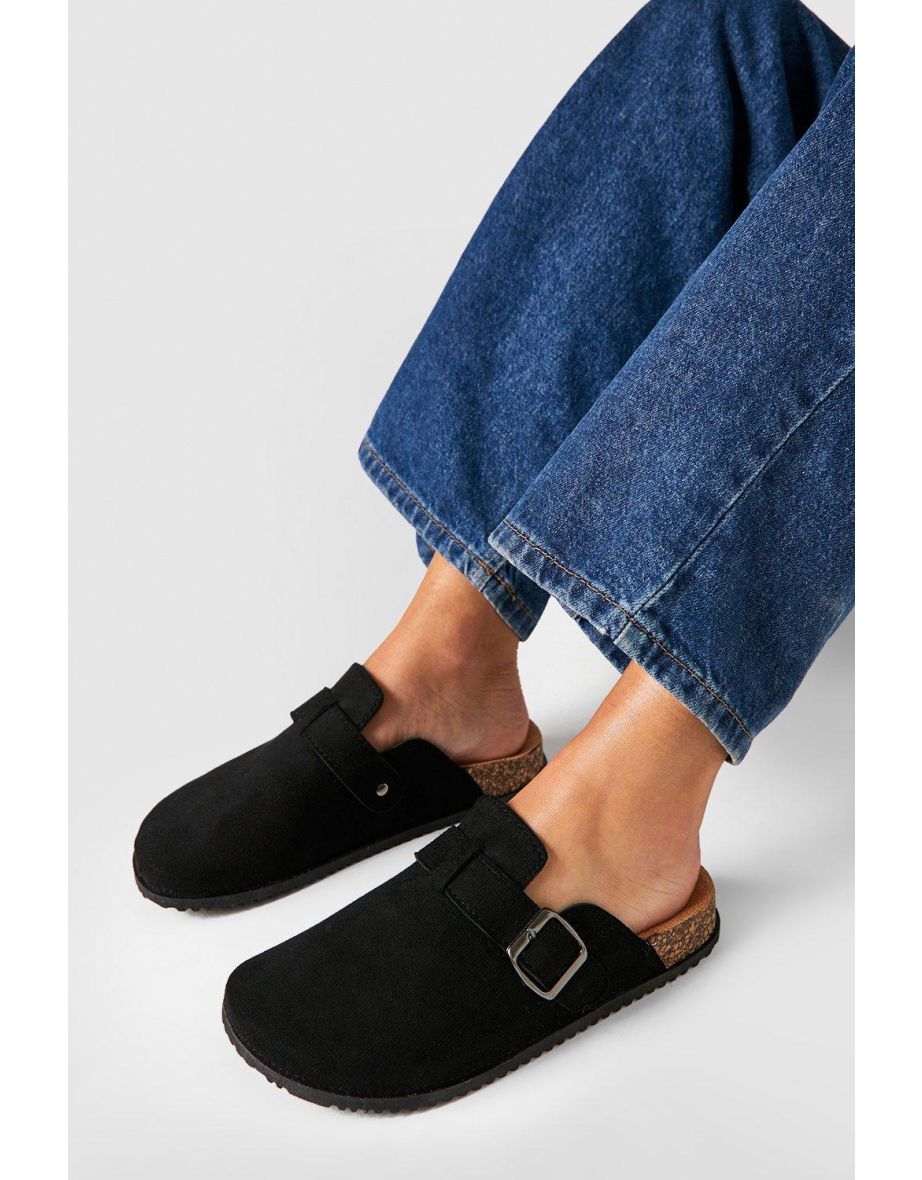 Basic Closed Toe Clogs - black