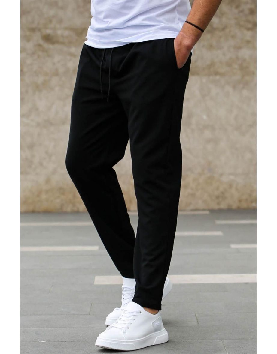 Pants - Black - Straight - 6