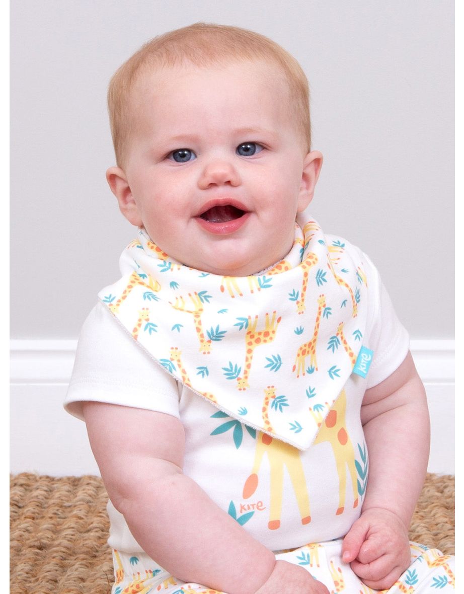 Hello giraffe bib
