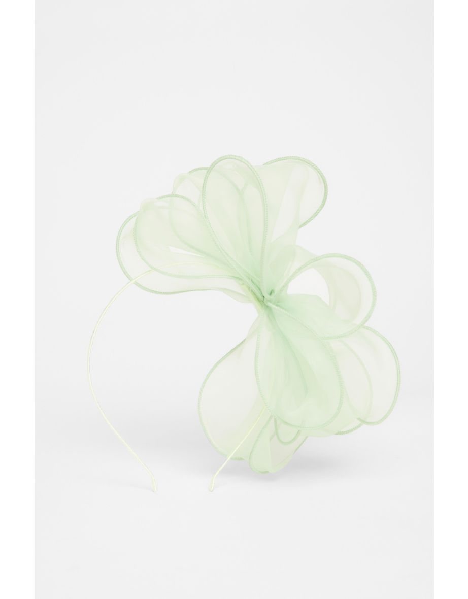 Green Loop Headband Fascinator