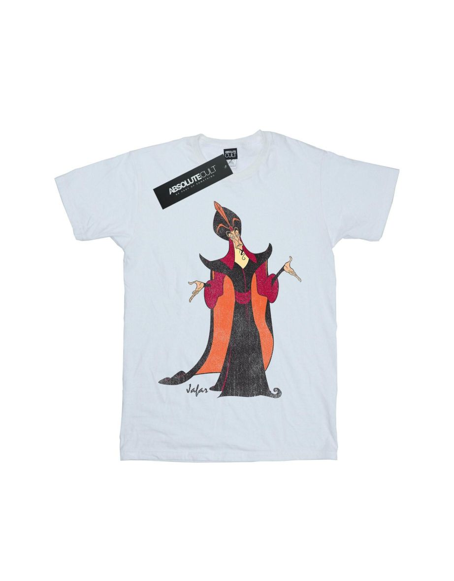 Disney Boys Aladdin Classic Jafar T-Shirt - White