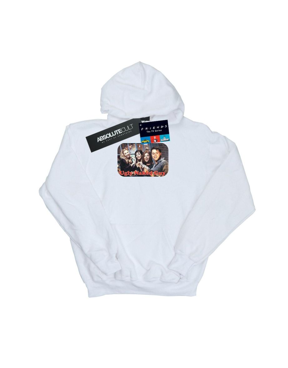 Friends Girls Ugly Naked Guy Hoodie - White - 1