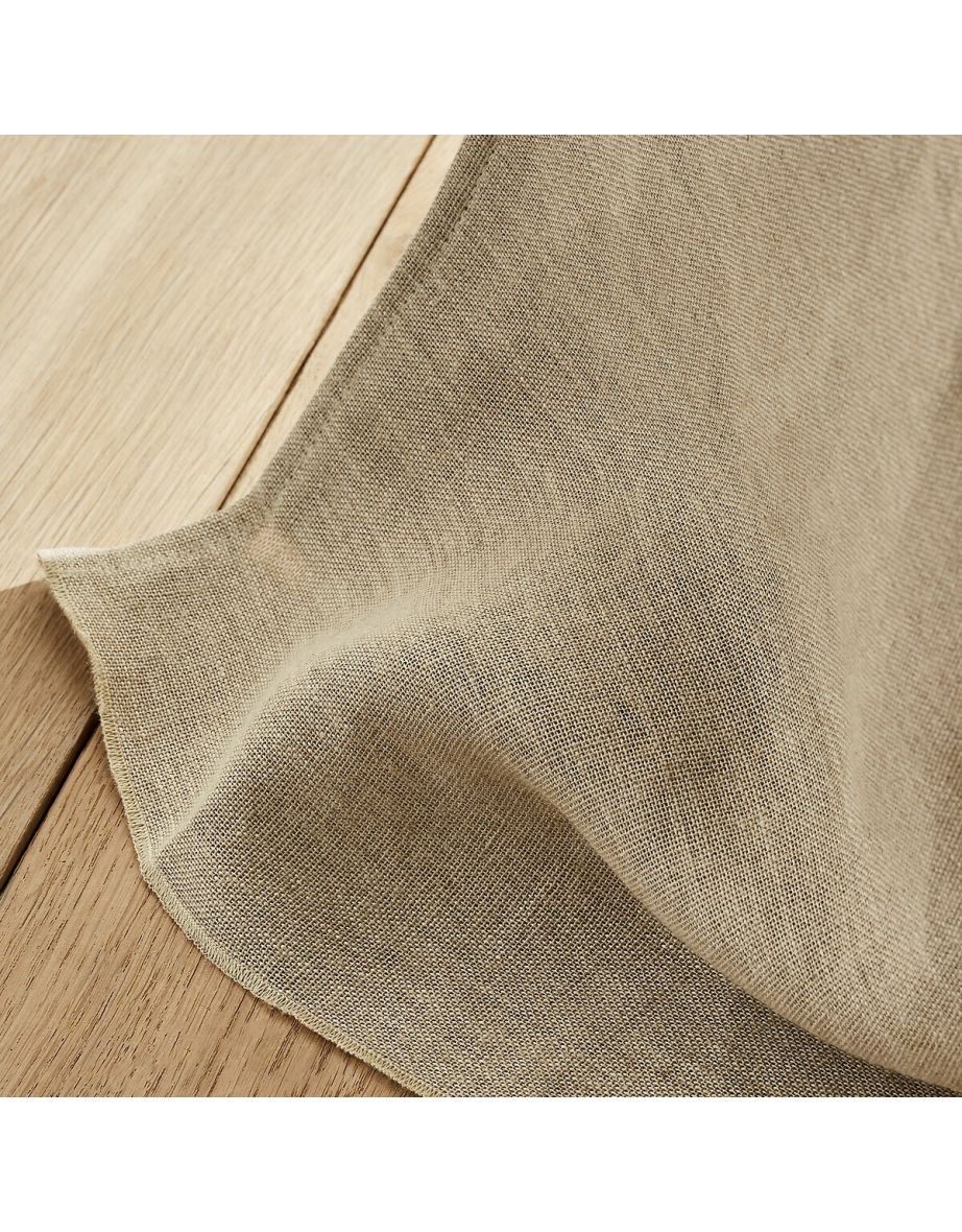 Colin Pure Linen Blackout Curtain with Eyelets - 2