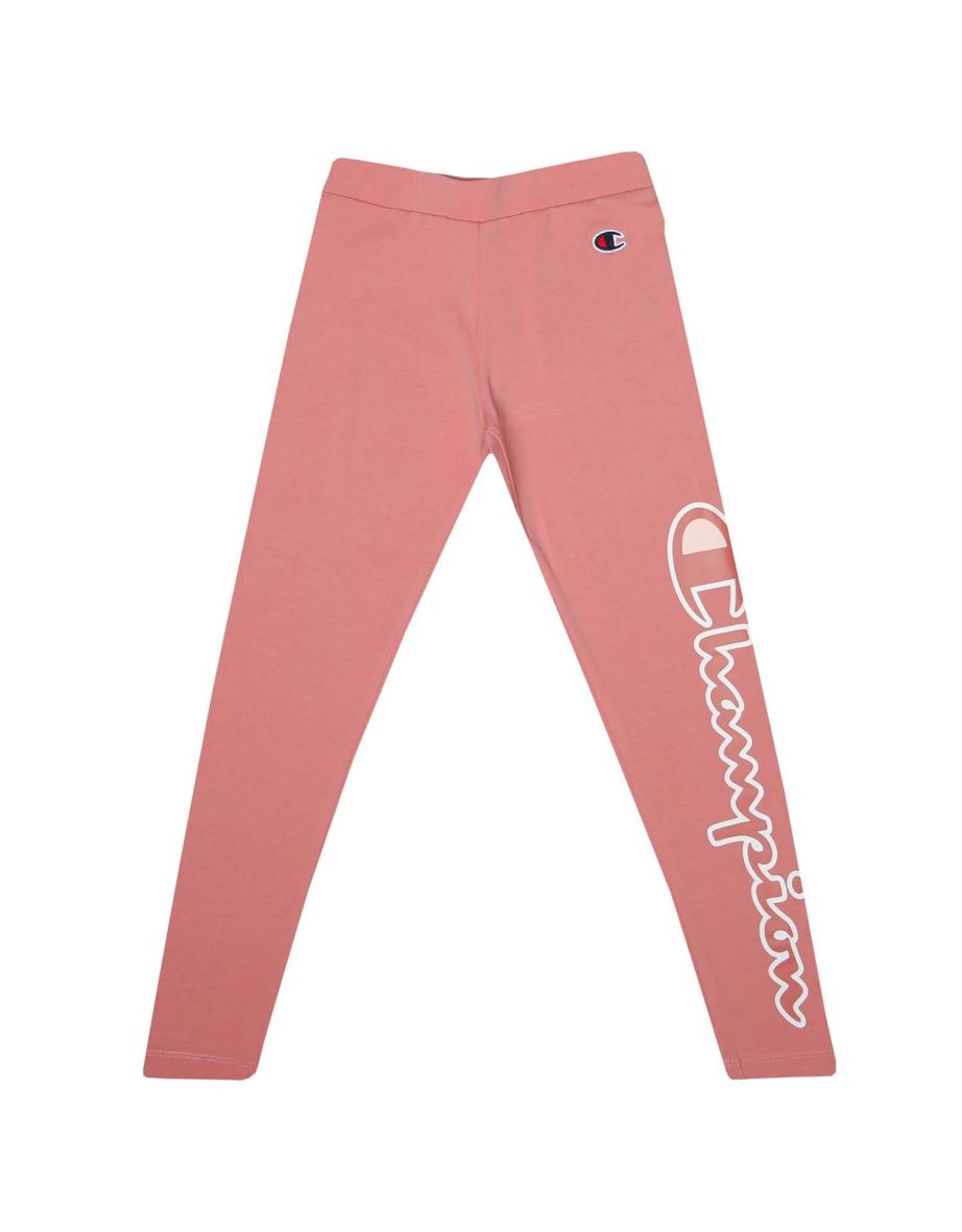 Shop Girl s Champion Junior Logo Leggings in Pink Online in Qatar VogaCloset