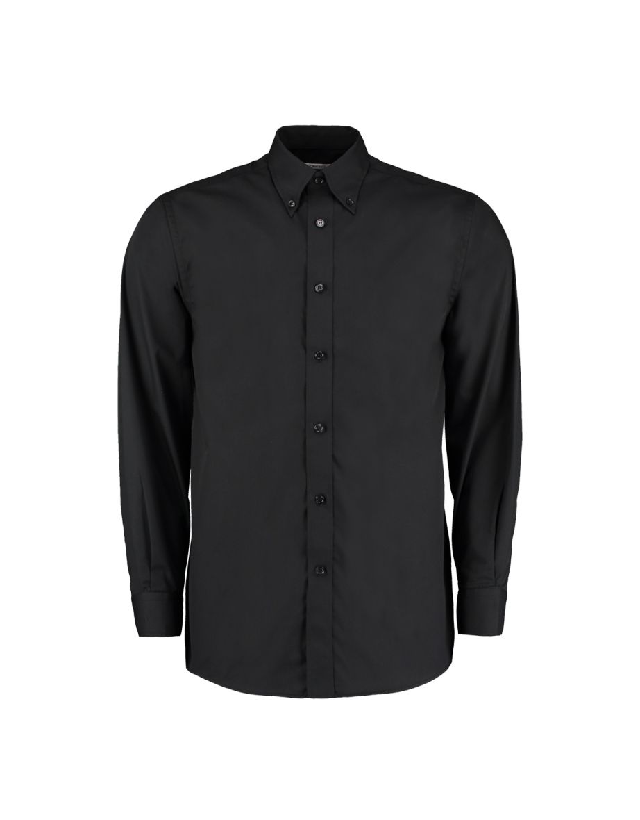 Kustom Kit Men's Mandarin Collar Shirt