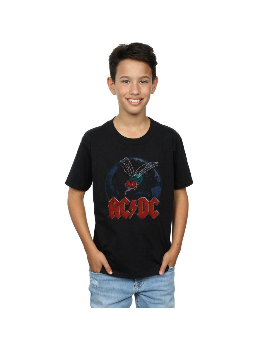 AC/DC Boys Fly On The Wall T-Shirt - Black