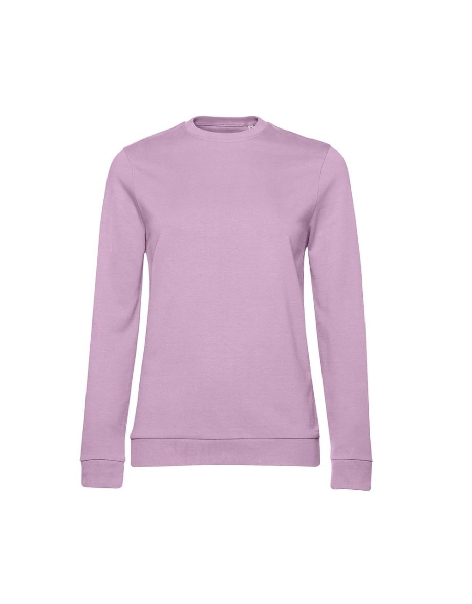 B&C Womens/Ladies Set-in Sweatshirt - Candy Pink