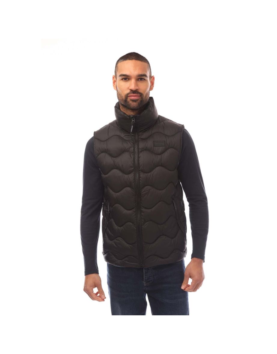 Men's Superdry Studios XPD Gilet in Black