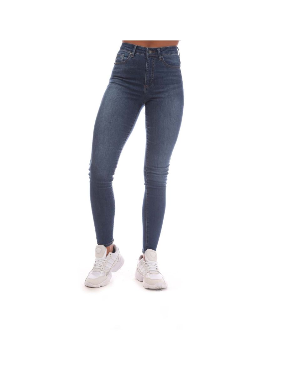 Women's Vero Moda Sophia High Waist Skinny Fit Jeans in Blue