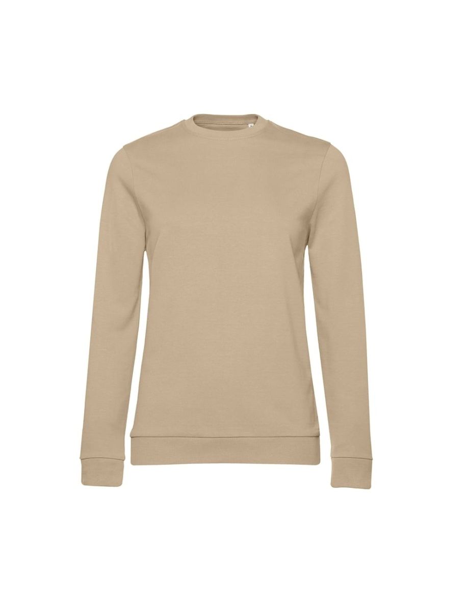 B&C Womens/Ladies Set-in Sweatshirt - Sand