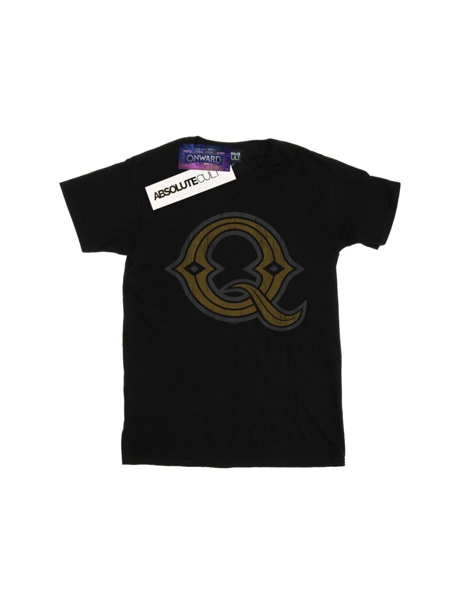 Disney Boys Onward Quest Logo T-Shirt - Black - 1