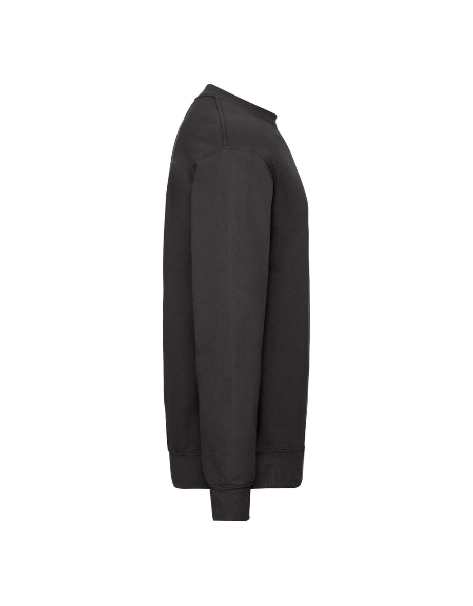 Fruit of the Loom Unisex Adult Classic Drop Shoulder Sweatshirt - Black - 2