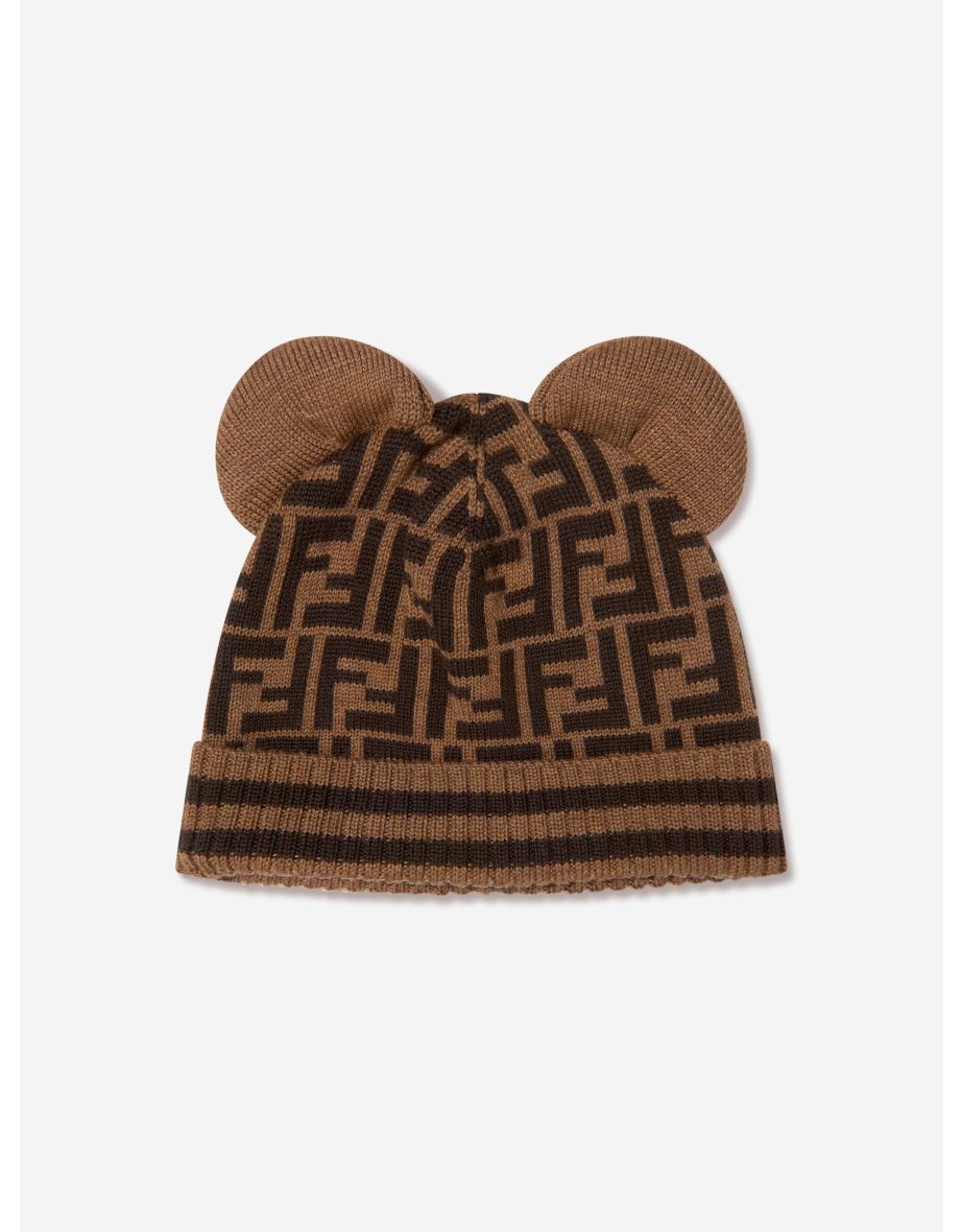 Baby Wool Beanie Hat With Ears