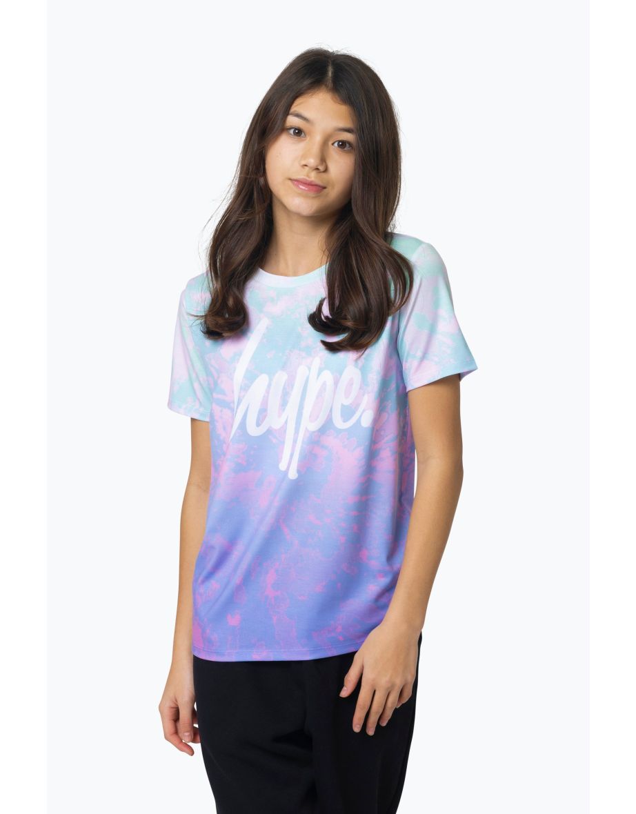 Shop HYPE GIRLS MULTI PASTEL TIE DYE T SHIRT Online in Oman VogaCloset