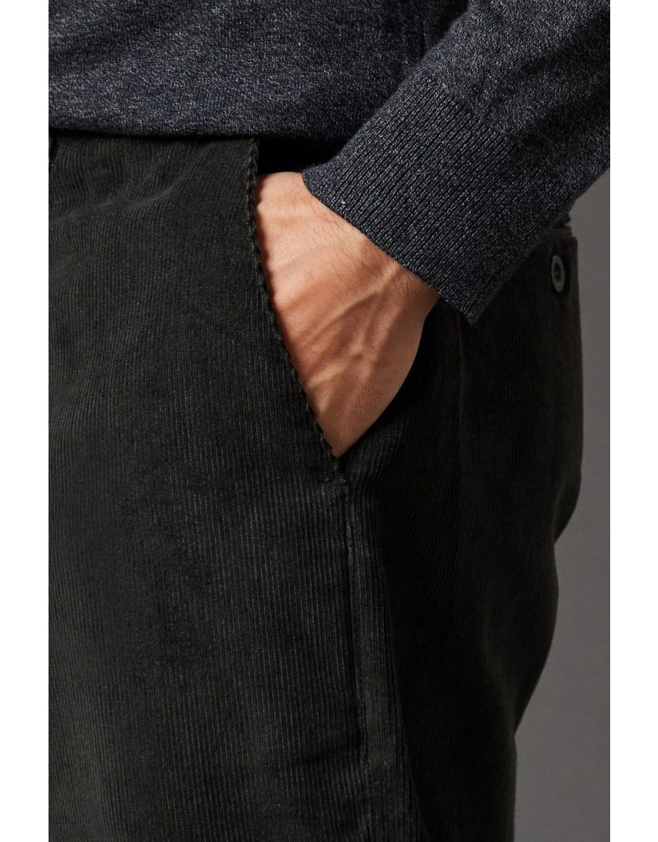 Corduroy Straight Fit Chinos - 3