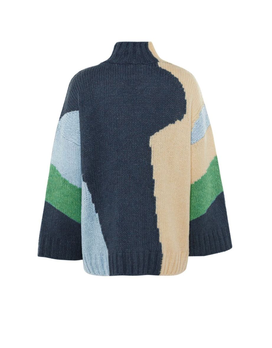 Sweater - Blue - Regular fit - 7