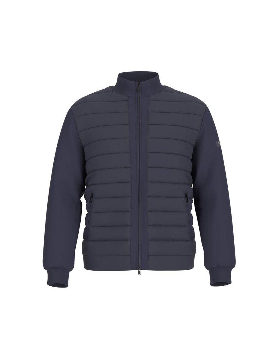 Quilted Jacket Navy