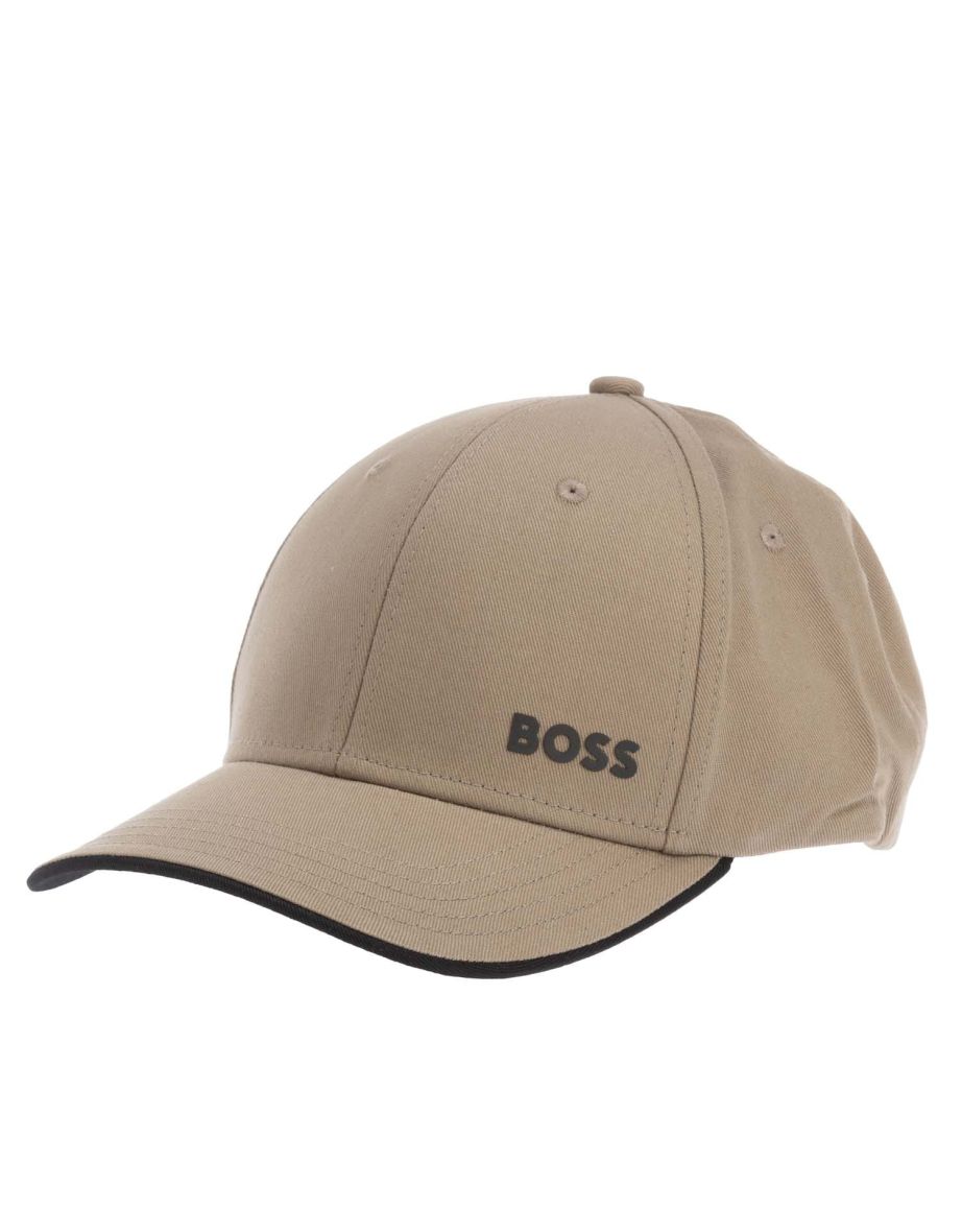 Accessories Hugo Boss Bold Adjustable Baseball Cap in Cream