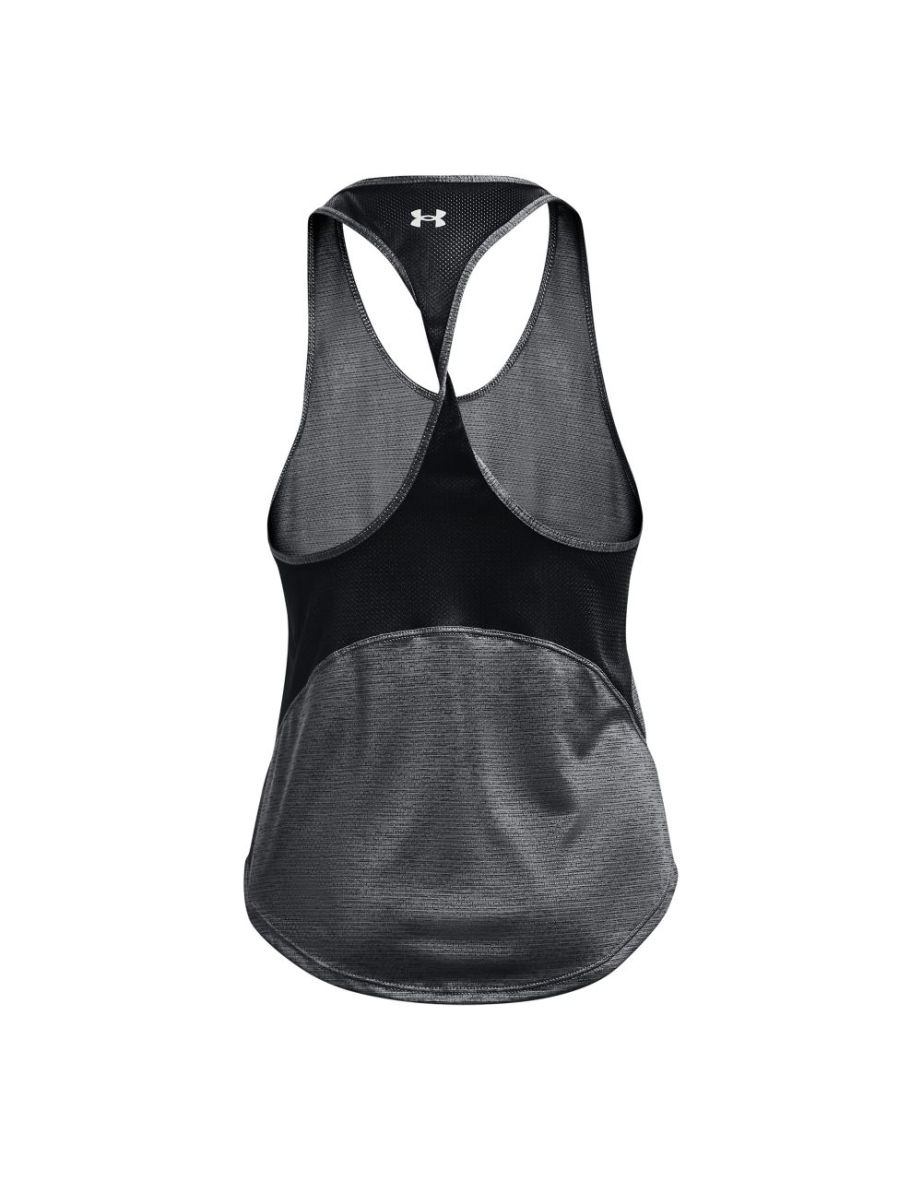 Women's Under Armour UA Tech Vent Tank in Black - 1