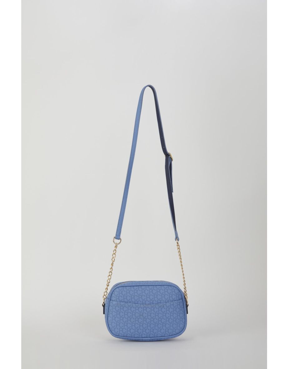 Small Alphabet Blue Women's Shoulder Bag - 5