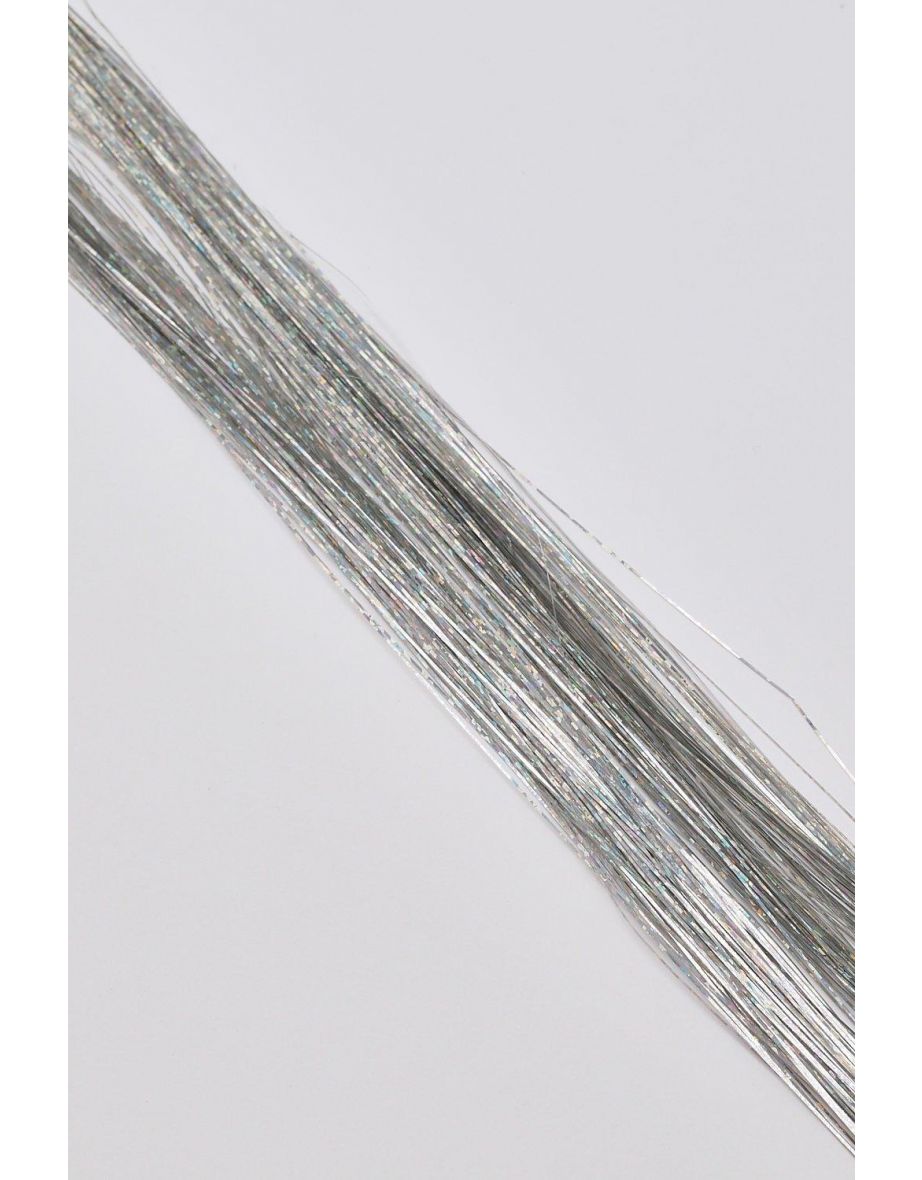 Hair Tinsel - silver - 2