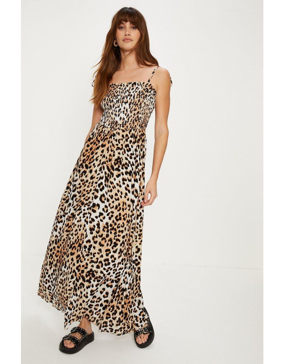 Animal print 2024 dress oasis