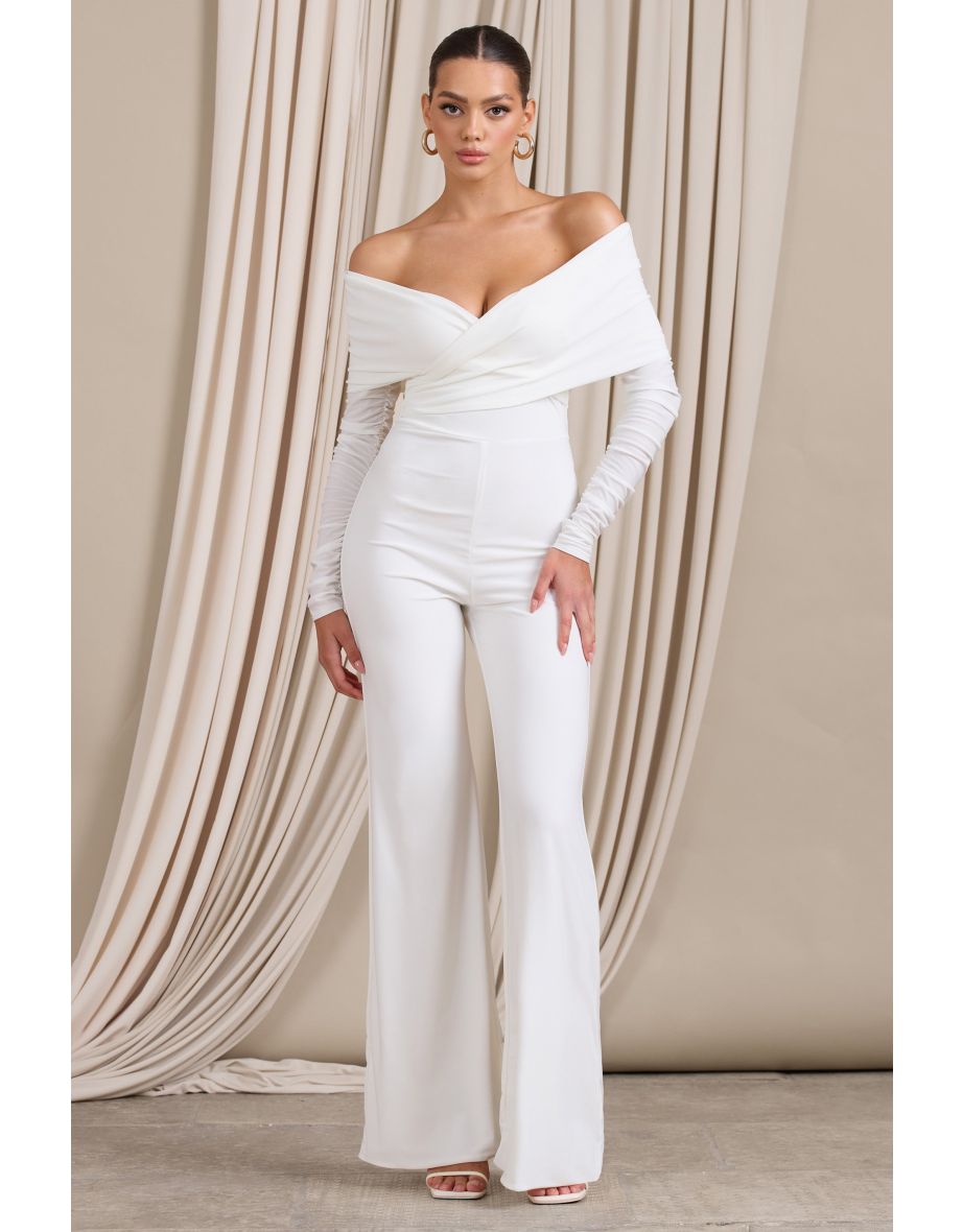 Ivory on sale formal jumpsuit