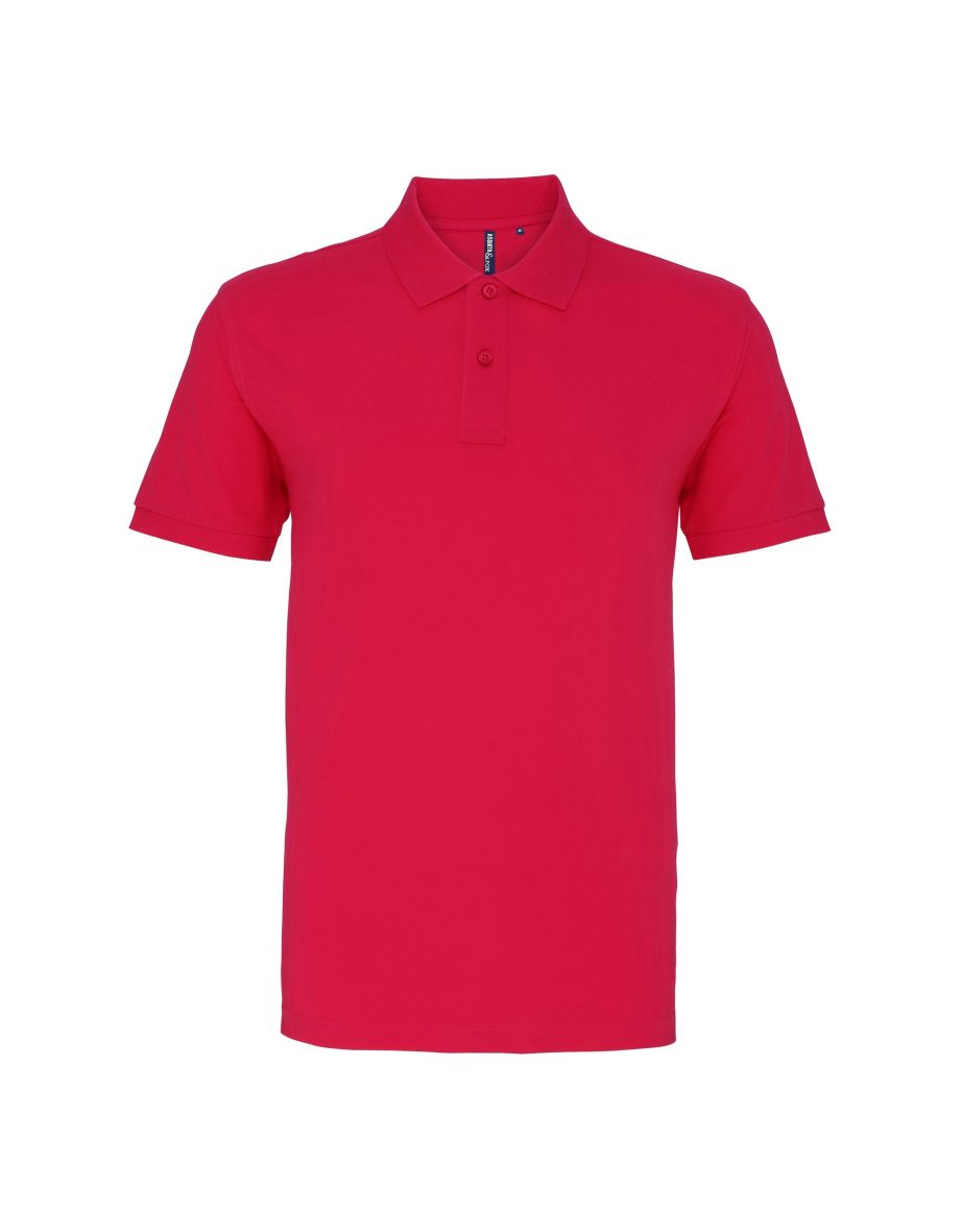 Hot pink mens polo best sale