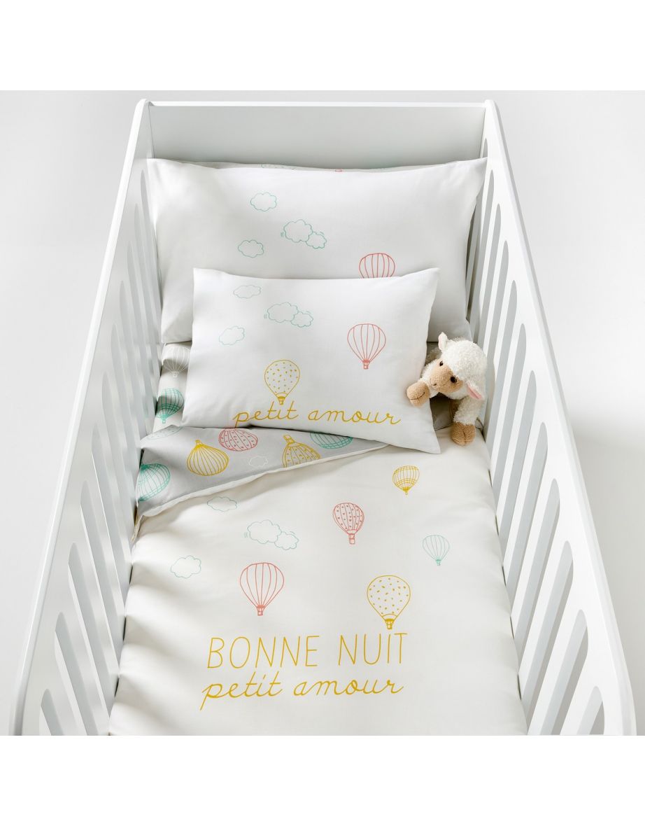 AMABELLA Cloud Print Cotton Baby Pillowcase - 4