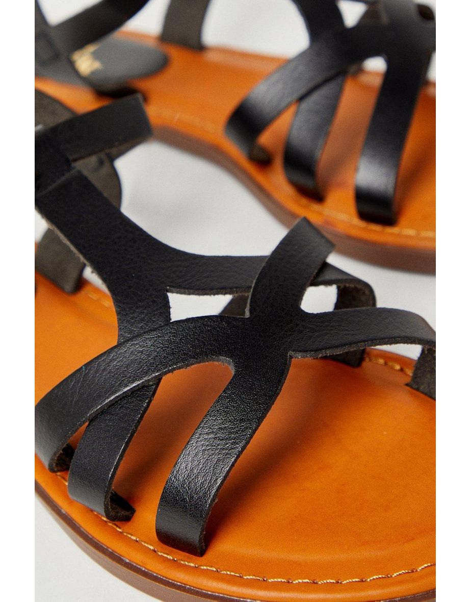 Good For The Sole: Megan Flexi Sole Flat Sandals - 3