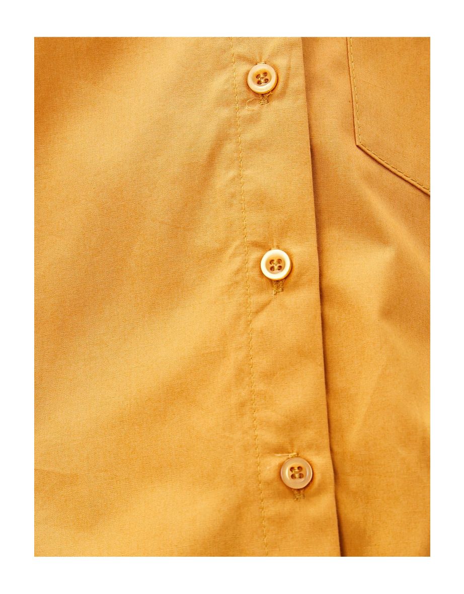 Koton Yellow Collared Shirt - 5