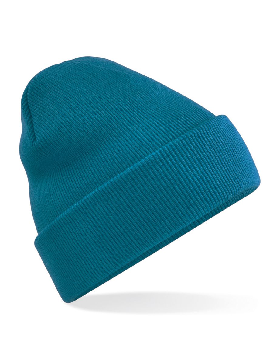 Beechfield Soft Feel Knitted Winter Hat - Teal
