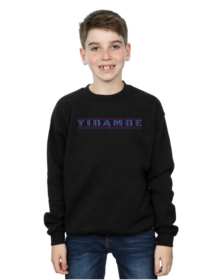 Marvel Boys Avengers Endgame Yibambe Sweatshirt - Black