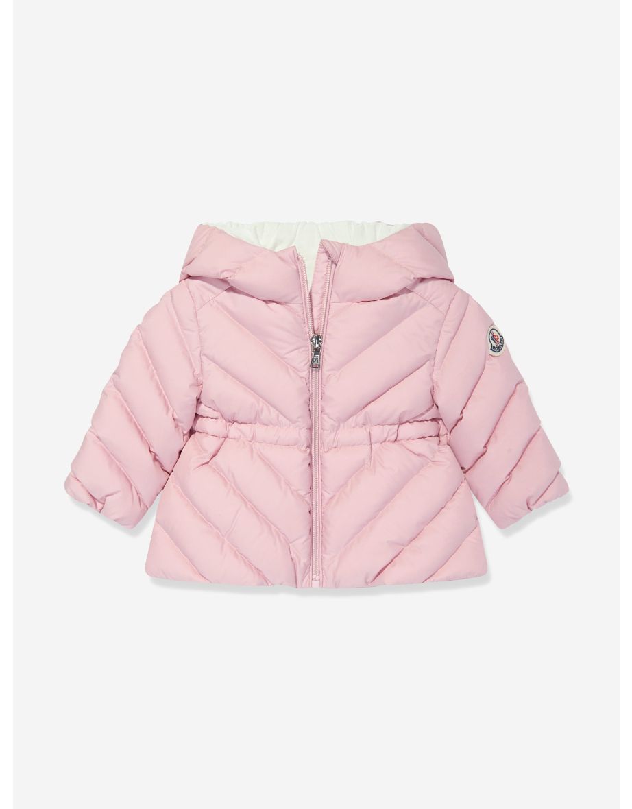 Moncler Enfant Baby Girls Down Padded Sanaa Jacket in Pink
