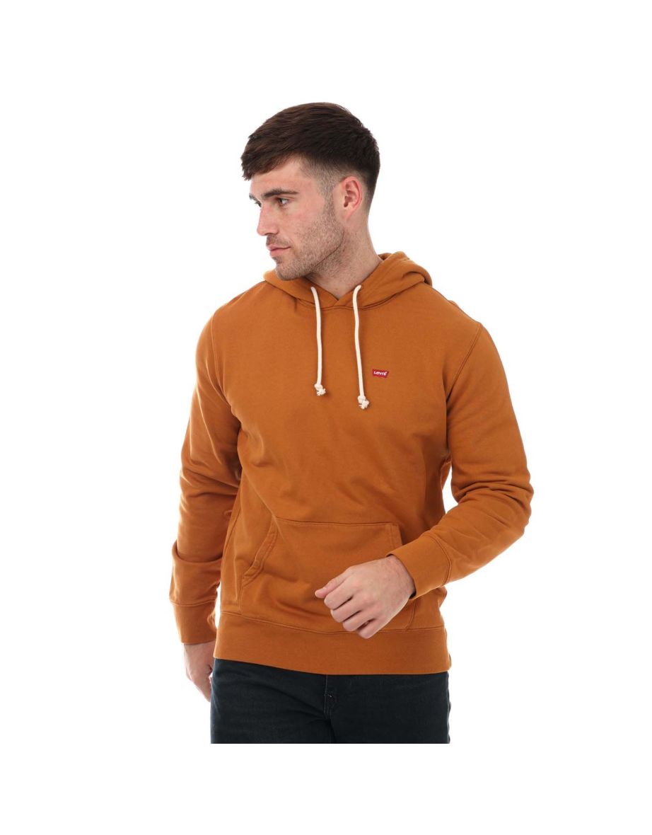 Men's Levis Original Hoodie in Brown