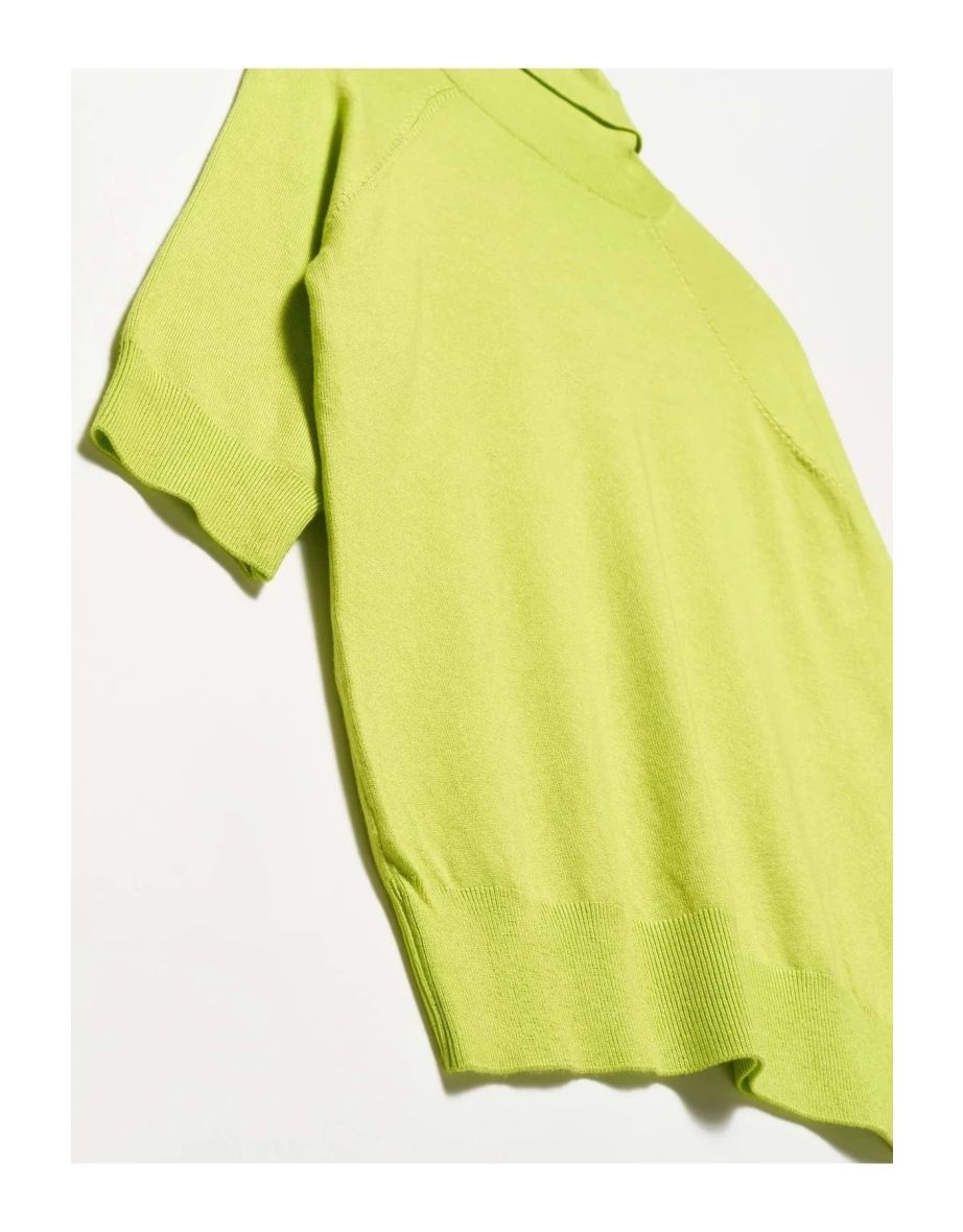 Turtleneck Half Sleeve Sweater - 2