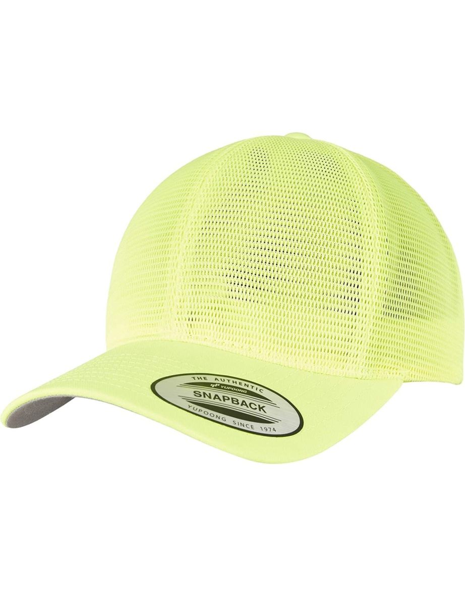 Flexfit Unisex Adult Omnimesh Mesh Cap - Neon Yellow