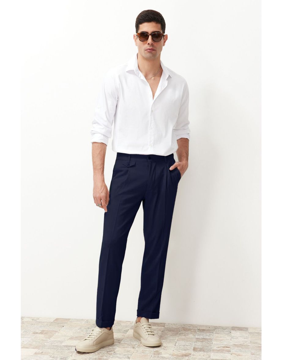 Navy Blue Trousers