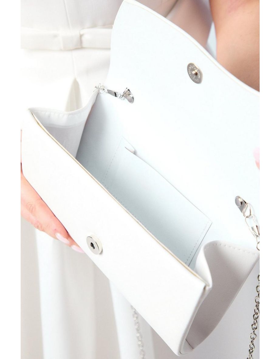Bridal Aubera Brooch Detail Clutch Bag - 2
