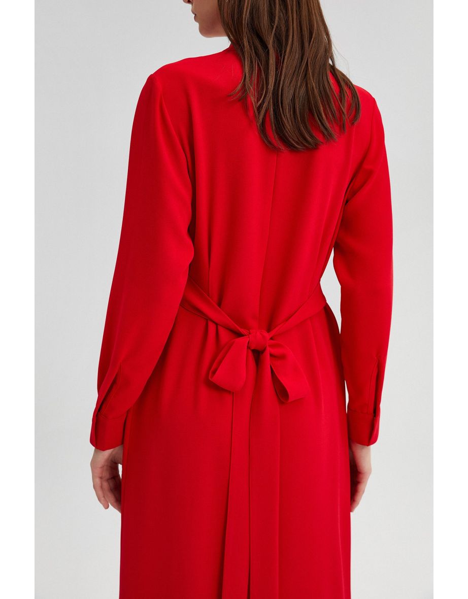 CREPE FIT DRESS - 3