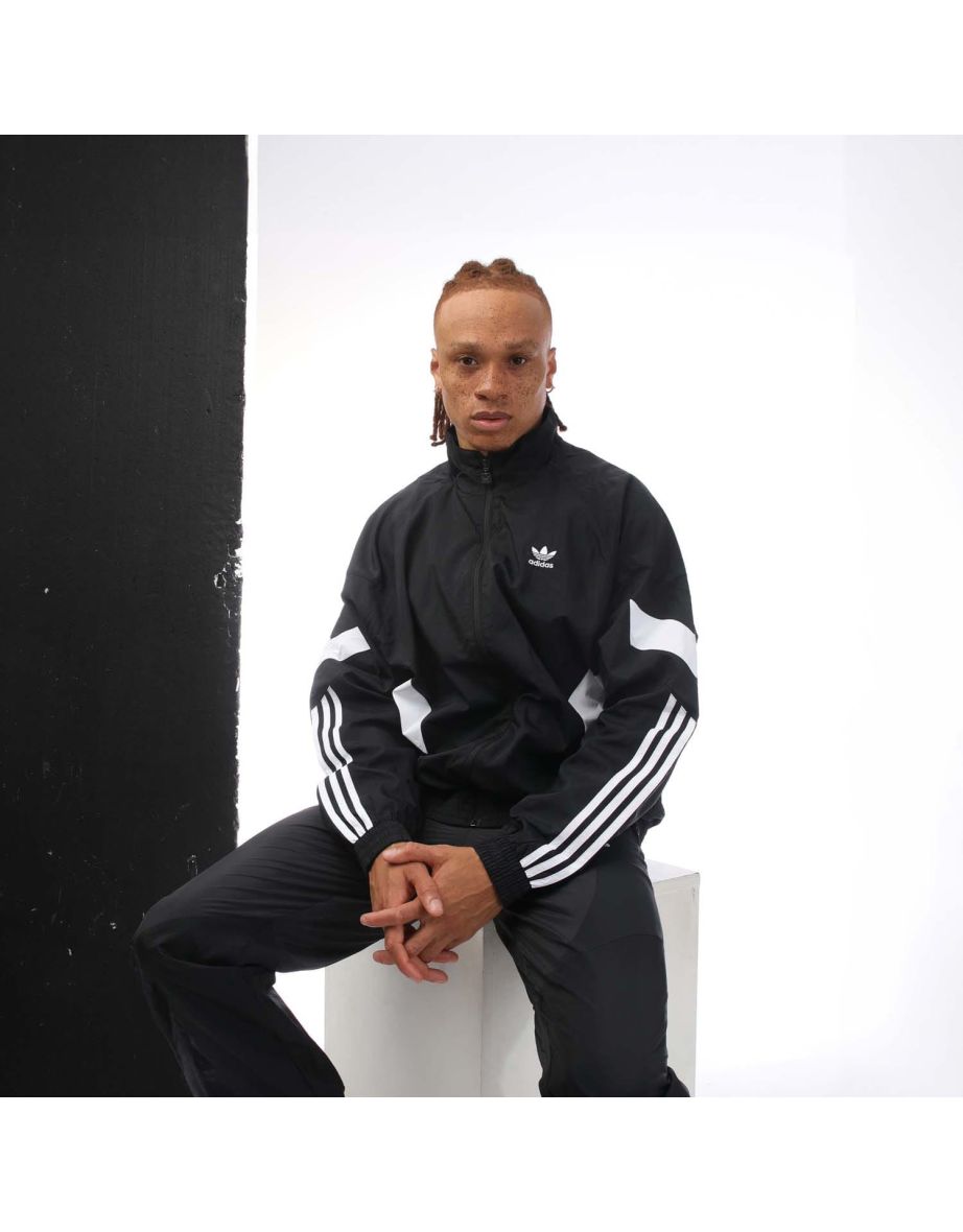 Men's adidas Originals Rekive Track Jacket in Black - 4