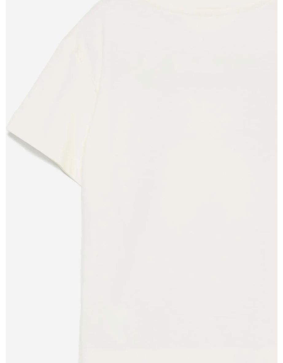 Girls Bear Angel T-Shirt in Ivory - 3