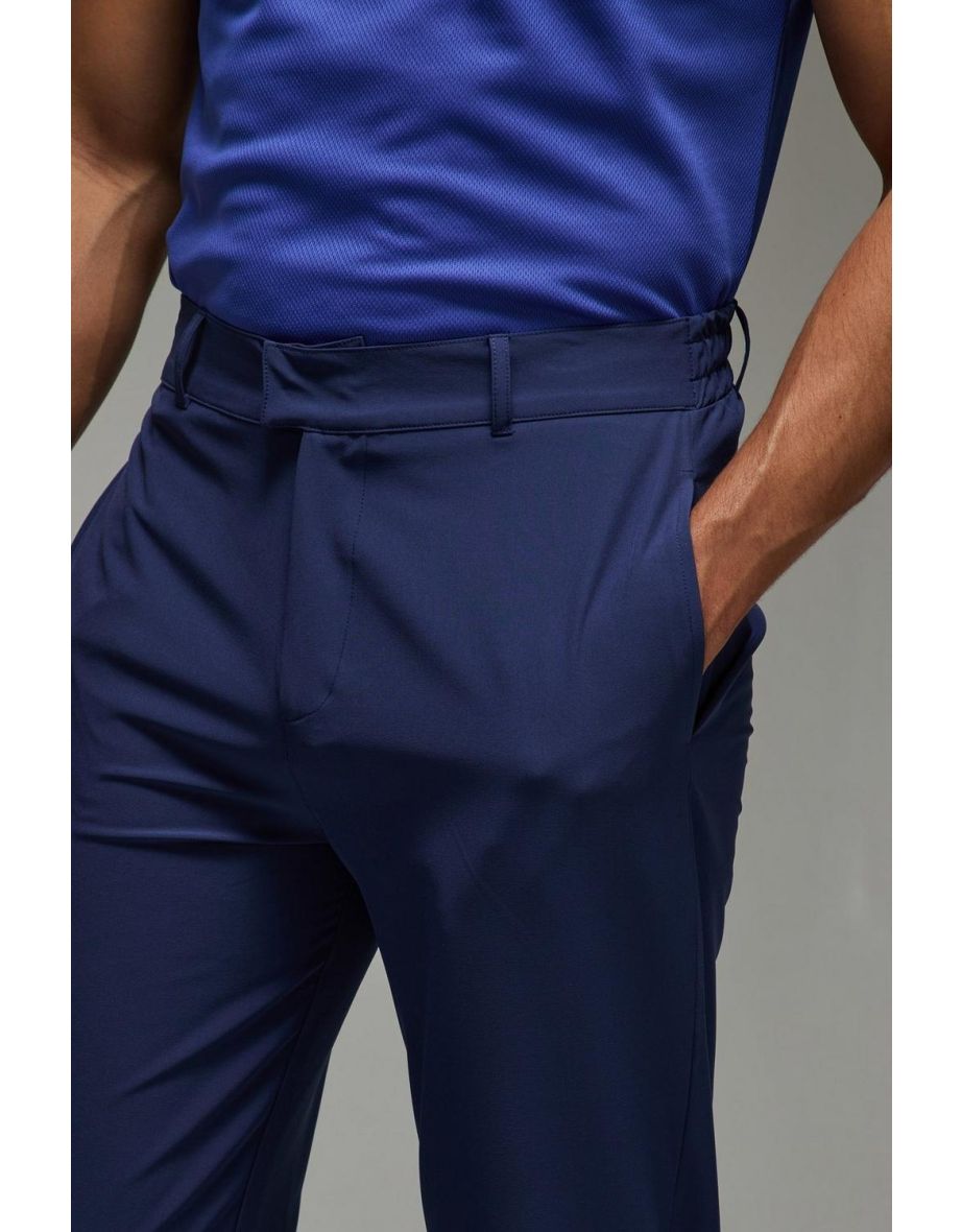 Man Active Stretch Tapered Golf Trousers - 2