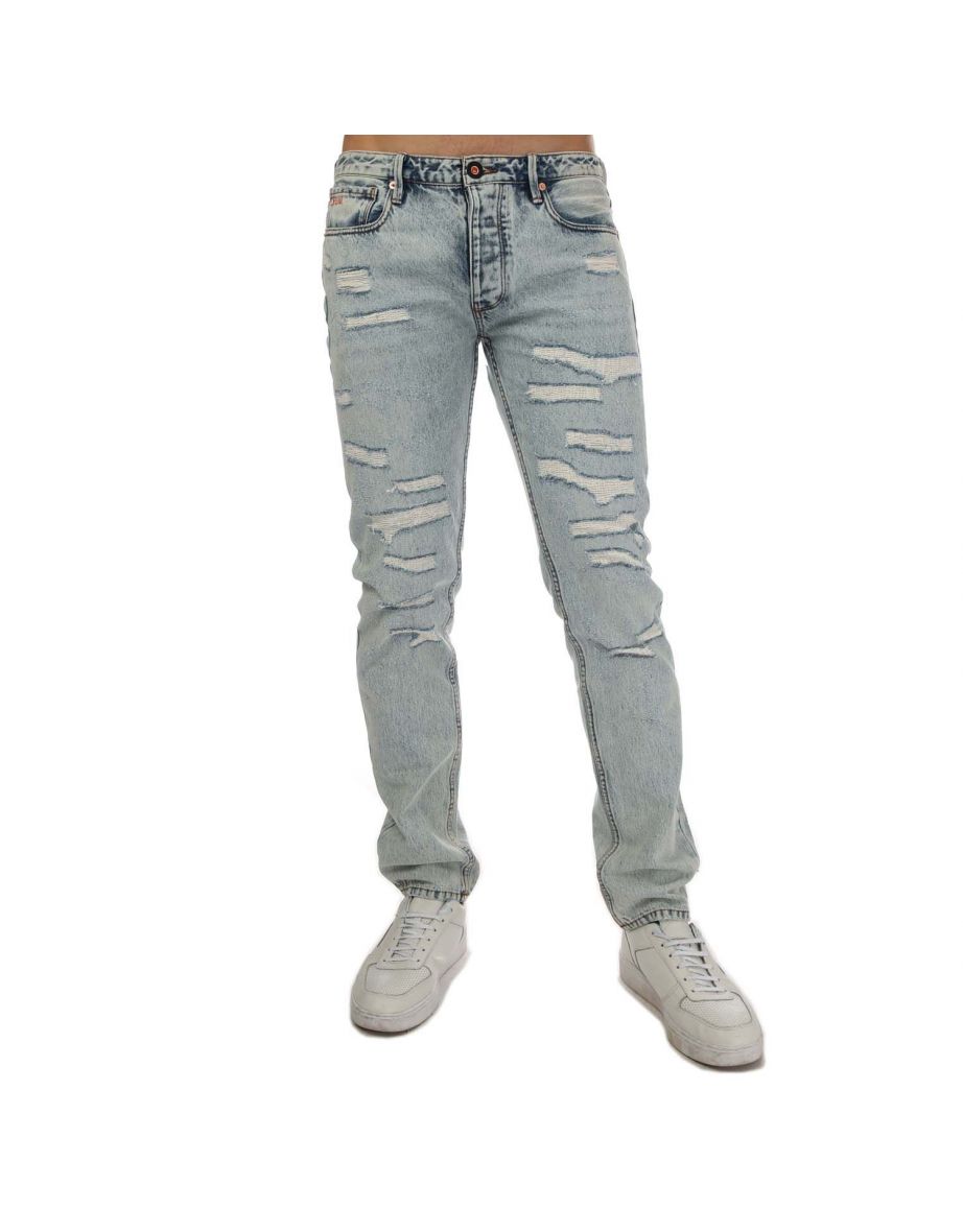 Men's Armani J75 Slim Fit Jeans in Blue