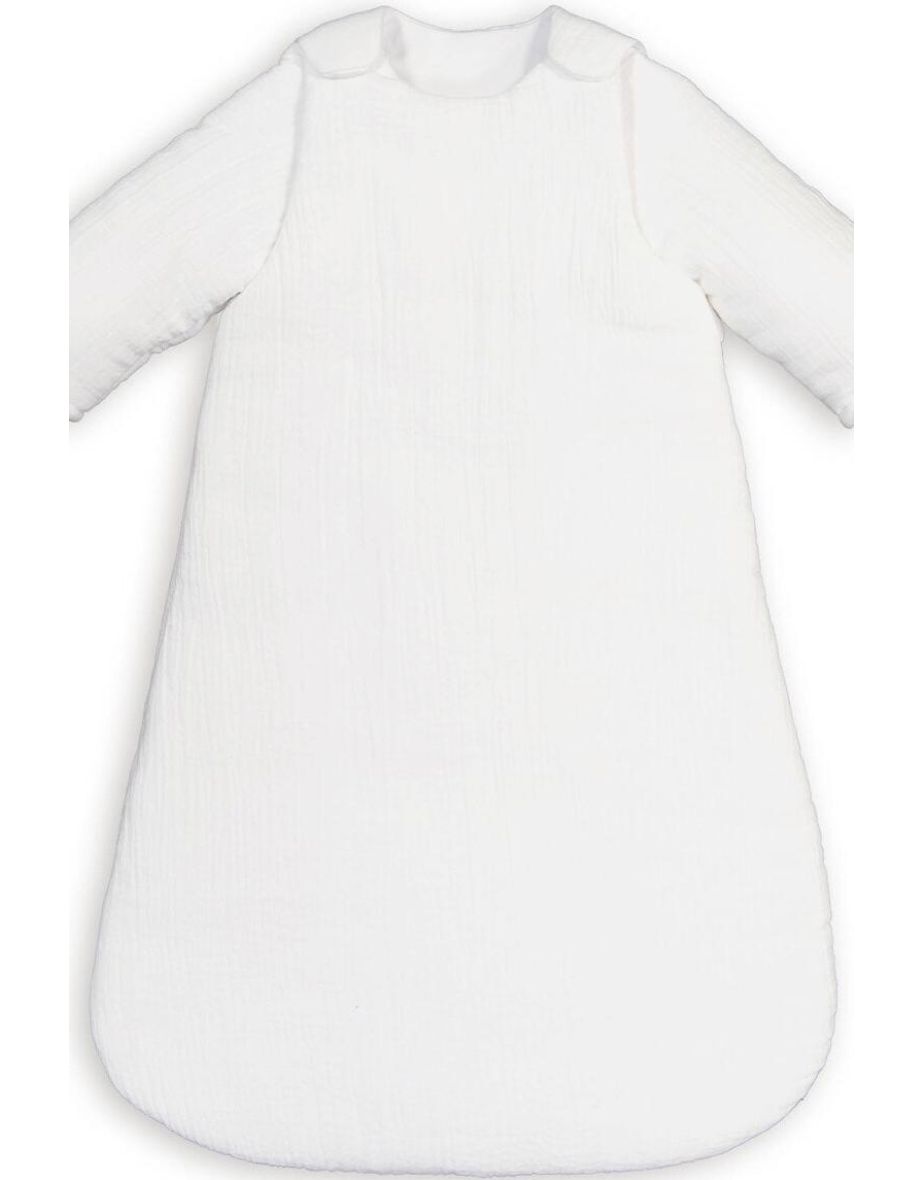 Cotton Muslin Sleep Bag with Removable Sleeves