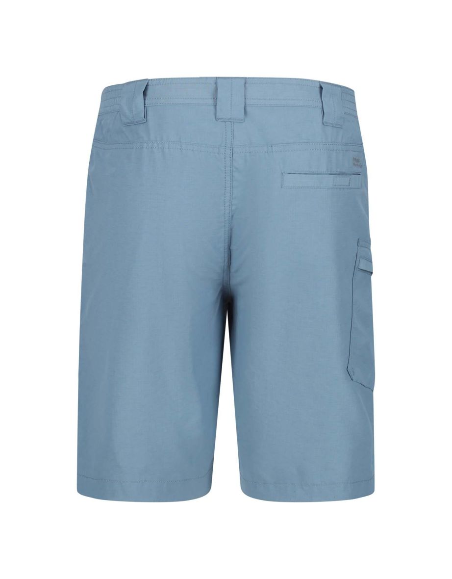 Men's Regatta Delgado Lightweight Coolweave Shorts in Blue - 3