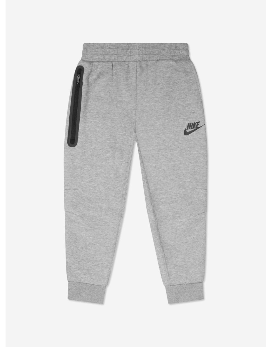 Boys Tech Fleece Hooded Tracksuit in Grey - 3