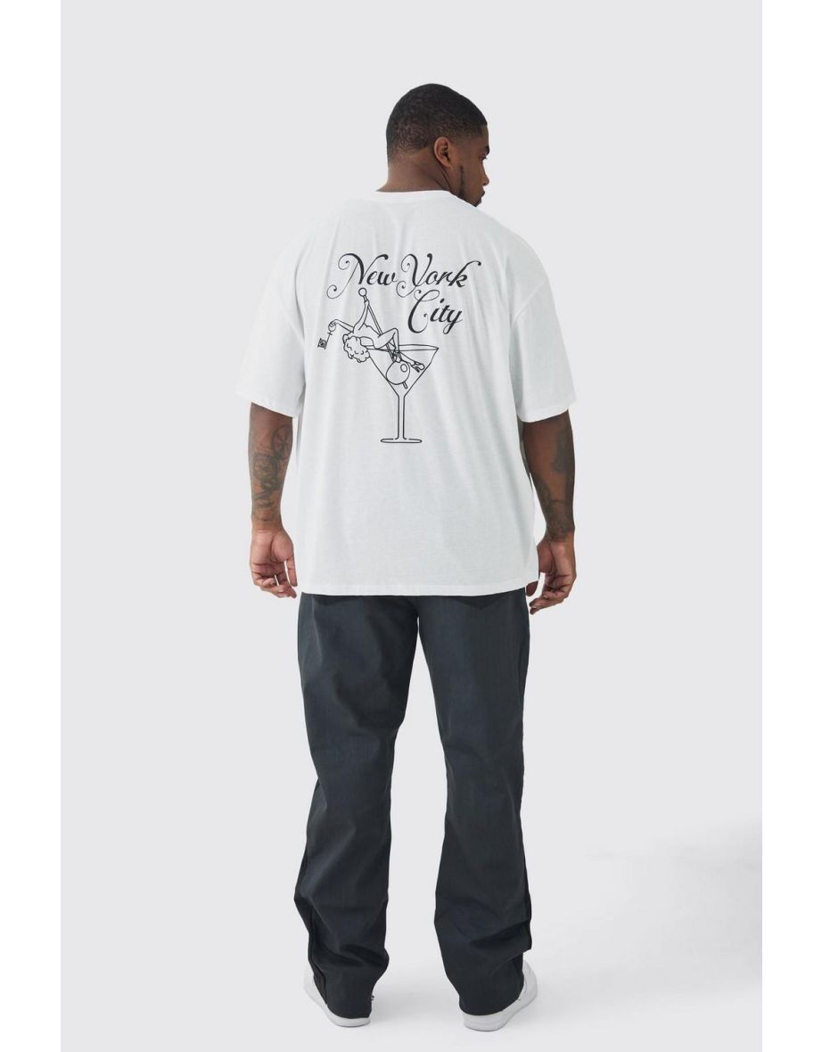Plus Oversized Penthouse Magazine License T-Shirt - white - 2