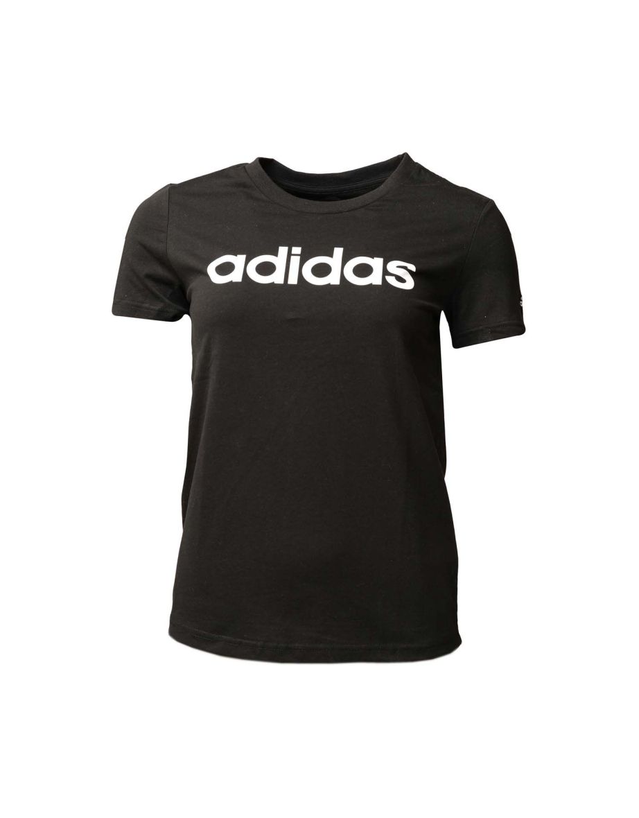 Women's adidas Essentials Slim Logo T-Shirt in Black