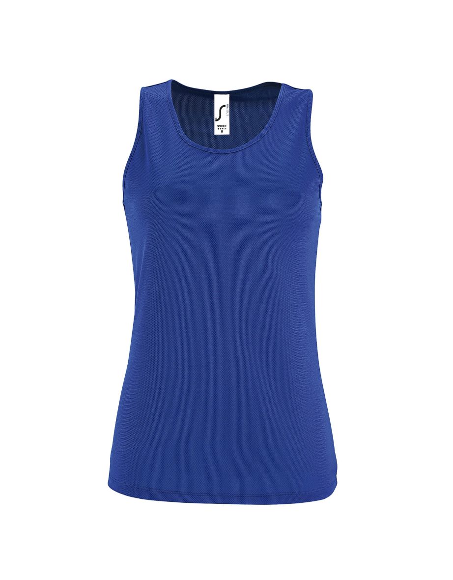 SOLS Womens/Ladies Sporty Performance Sleeveless Tank Top - Royal Blue